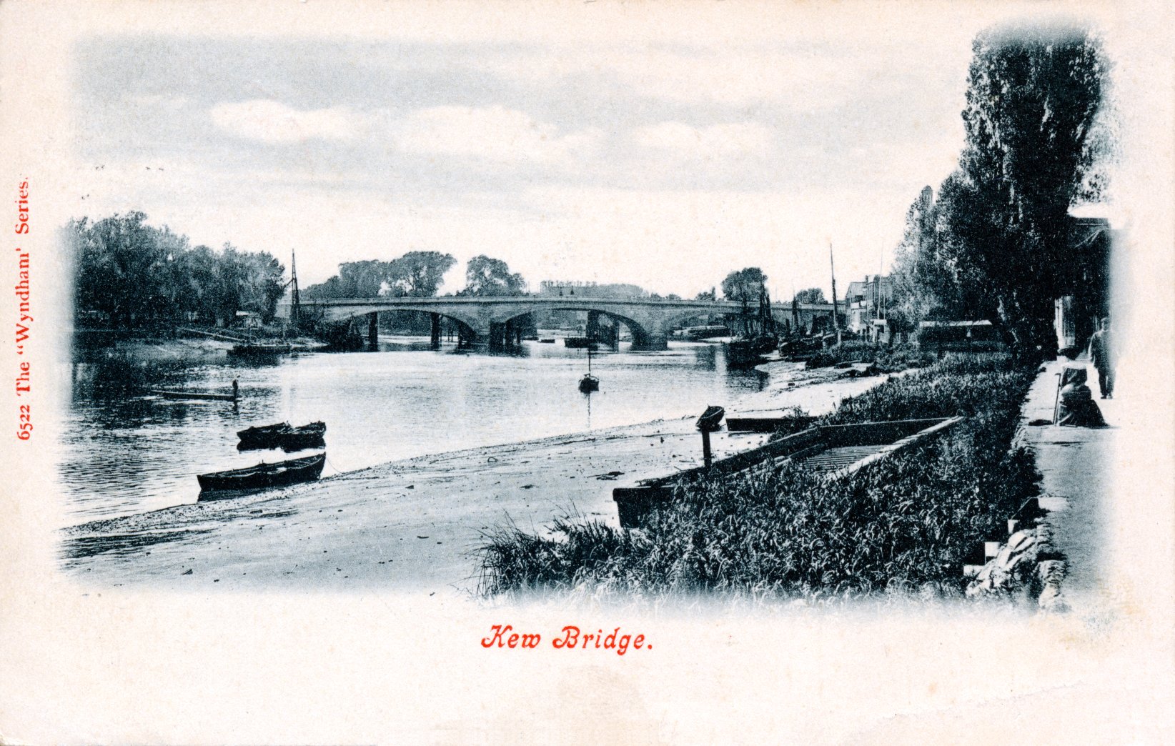 Kew Bridge,river view